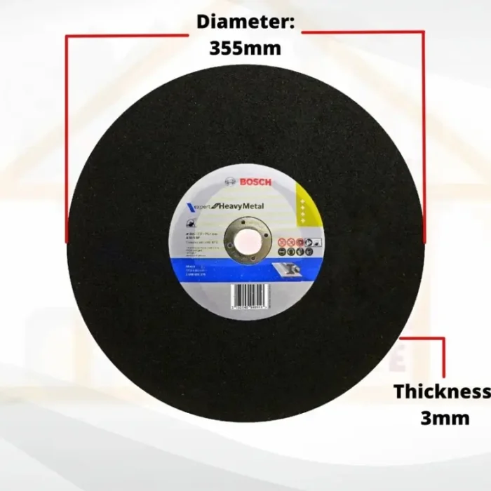 Bosch 14-inch Cutting Disc ( 2608619276 ) (3) Bosch 14-inch Cutting Disc ( 2608619276 ) (3)