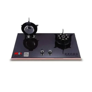 Mega Double Gas Stove MEGA SGS Marble 008 - মেগা ডাবল গ্যাস চুলা মেগা এসজিএস মার্বেল 008