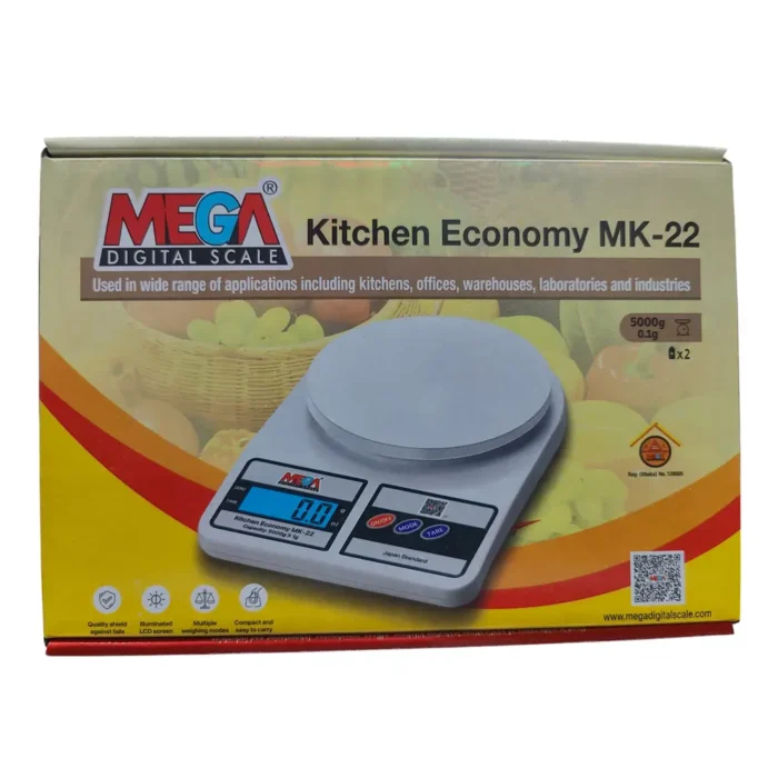 Mega 5Kg Digital Kitchen Weight Scale - Price Computing Scale (5) Mega 5Kg Digital Kitchen Weight Scale - Price Computing Scale (5)