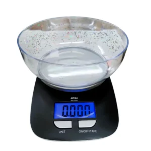 Mega 5Kg Bowl Type Digital Kitchen Weight Scale - Price Computing Scale - মেগা 5kg বাটির ধরণের ডিজিটাল ওজন মাপার স্কেল-মূল্য গণনা করার স্কেল