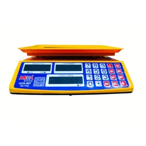 Mega Digital Weight Scale 15kg Economy ACS-607 – নির্ভুল ডিজিটাল ওজন মেশিন সহজ ও দ্রুত মাপের জন্য।
