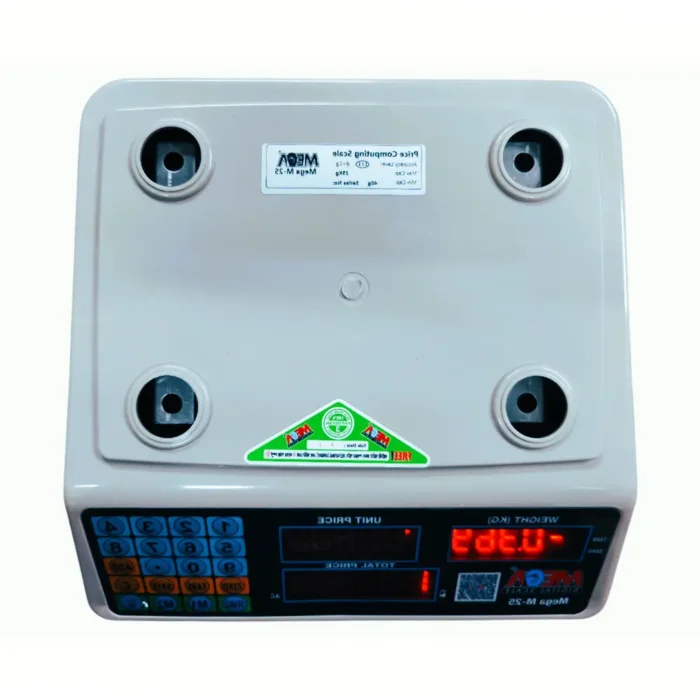 Mega Digital Weight Scale 25 kg (Model M-25) Price Computing Scale (6) Mega Digital Weight Scale 25 kg (Model M-25) Price Computing Scale (6)