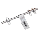 12 Stainless Steel Haze Bolt Aldrop 2mm স্ট্রাইপ ডিজাইন টেন গোল্ড SS দরজার লক (1)