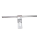 12 Stainless Steel Haze Bolt Aldrop 2mm স্ট্রাইপ ডিজাইন টেন গোল্ড SS দরজার লক (3)