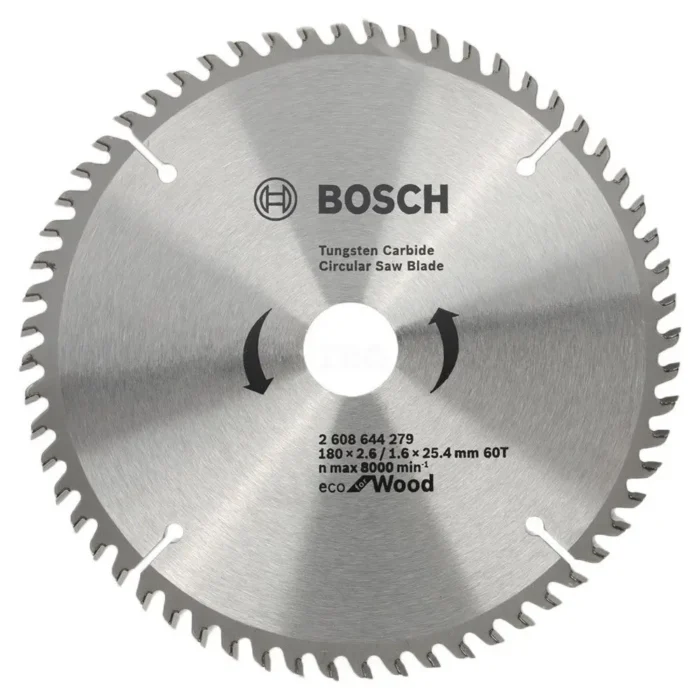 (Bosch) Circular Saw Blade (EC WO H 180 x 25,4-60-7 CSB) (-1686323016) (Bosch) Circular Saw Blade (EC WO H 180 x 25,4-60-7 CSB) (-1686323016)