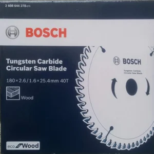 Bosch Circular Saw Blade EC WO H 180×25,4-40T 2608644317 (1)