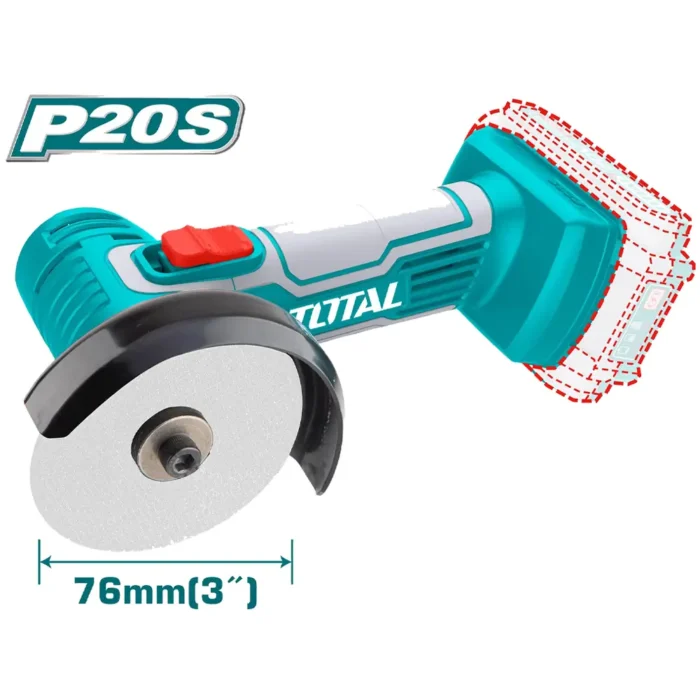 Total TAGLI7601 লিথিয়াম-আয়ন মিনি কাট-অফ মেশিন – Cordless Portable Metal Cutter for Professional Use (1) Total TAGLI7601 লিথিয়াম-আয়ন মিনি কাট-অফ মেশিন – Cordless Portable Metal Cutter for Professional Use (1)