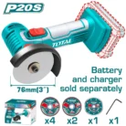 Total TAGLI7601 লিথিয়াম-আয়ন মিনি কাট-অফ মেশিন – Cordless Portable Metal Cutter for Professional Use (4)